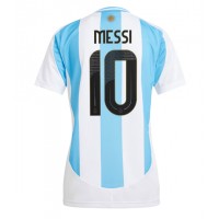 Argentina Lionel Messi #10 Replika Hemmatröja Dam Copa America 2024 Kortärmad